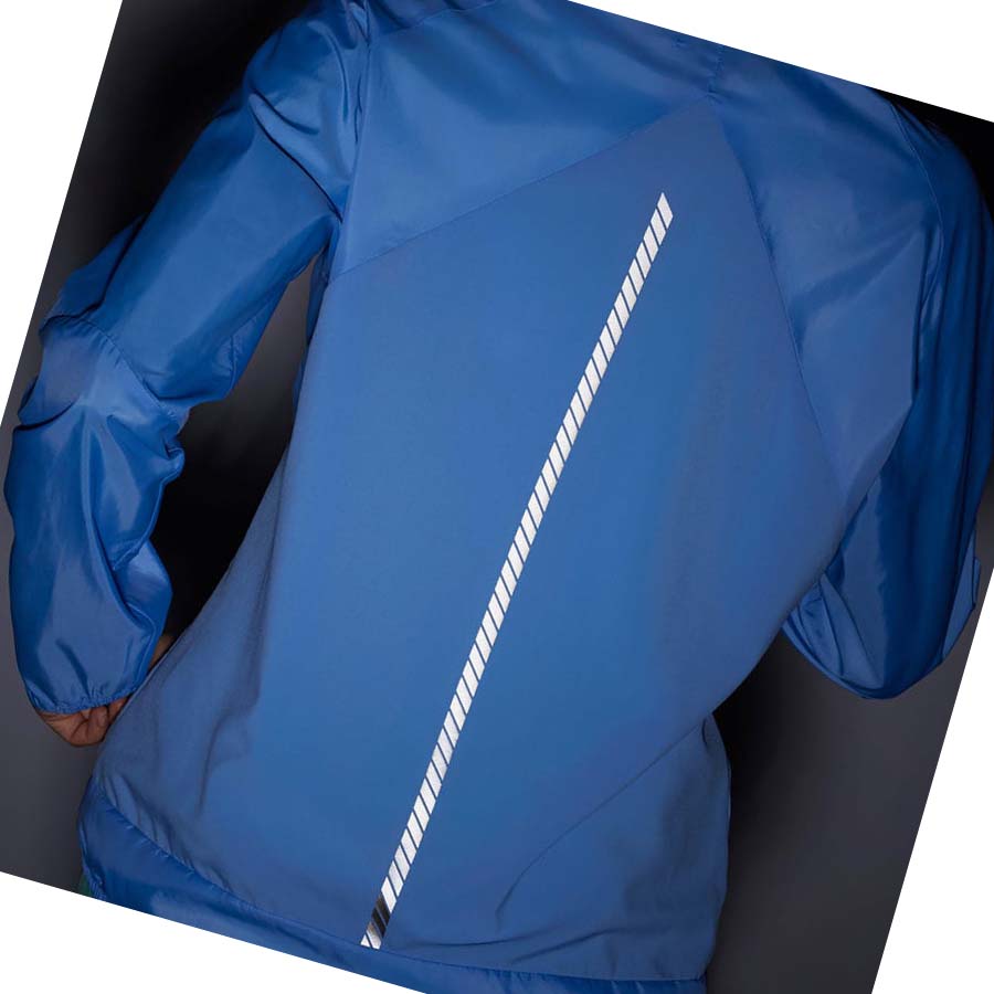 Salomon BONATTI CROSS WIND WINDBREAKERS Kabát Női Kék | HU 3162GSO